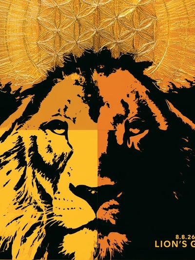 Lion's Gate Pop Art Poster. poster