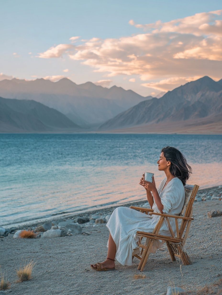 Serene Lakeside Morning — Photography Print. poster — photography art