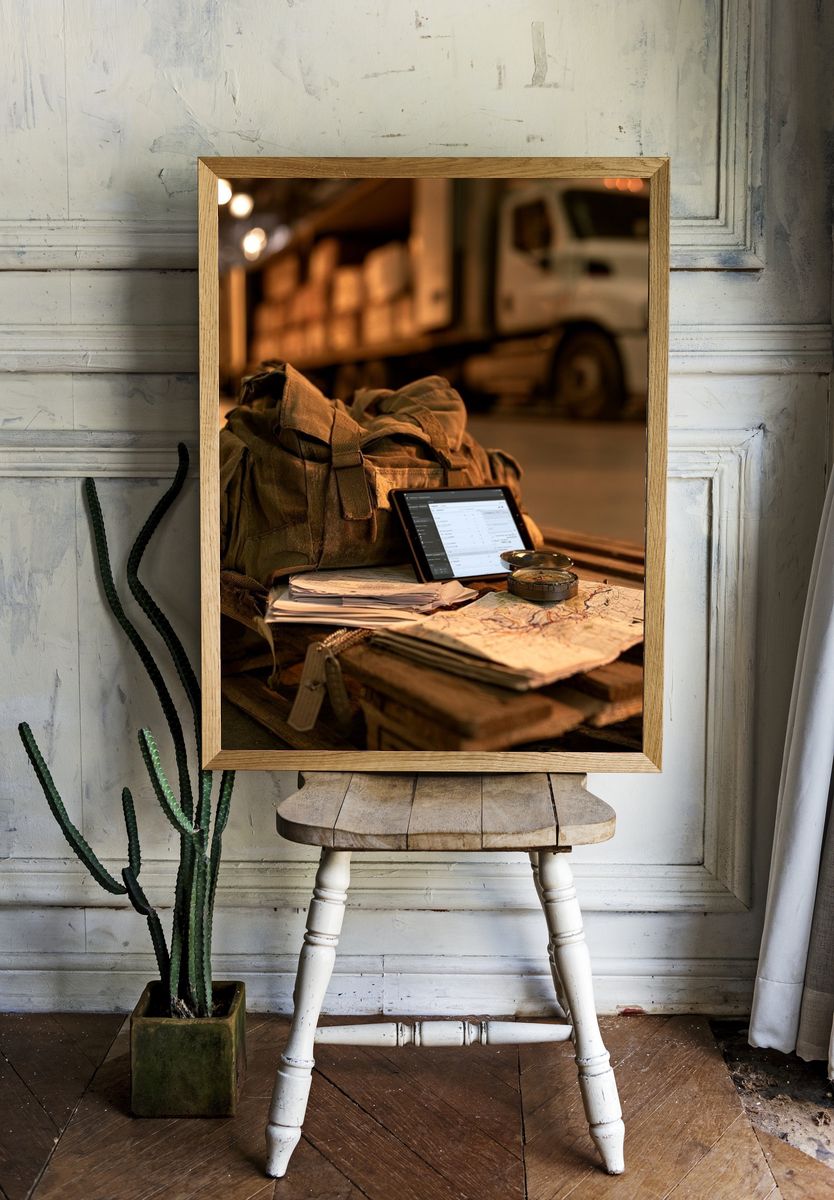 Logistics Still Life Photography Poster. — room view 1