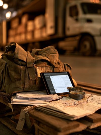 Logistics Still Life Photography Poster. poster