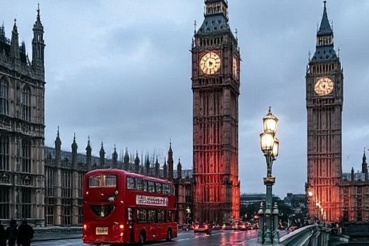Big Ben London Street Poster. poster — photography art