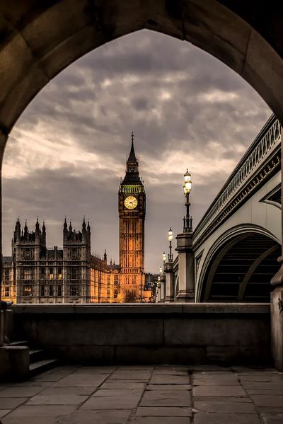 Big Ben — London Photography Poster. poster