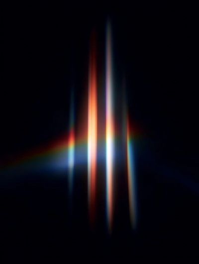 Light Spectrum Abstract Poster. poster print