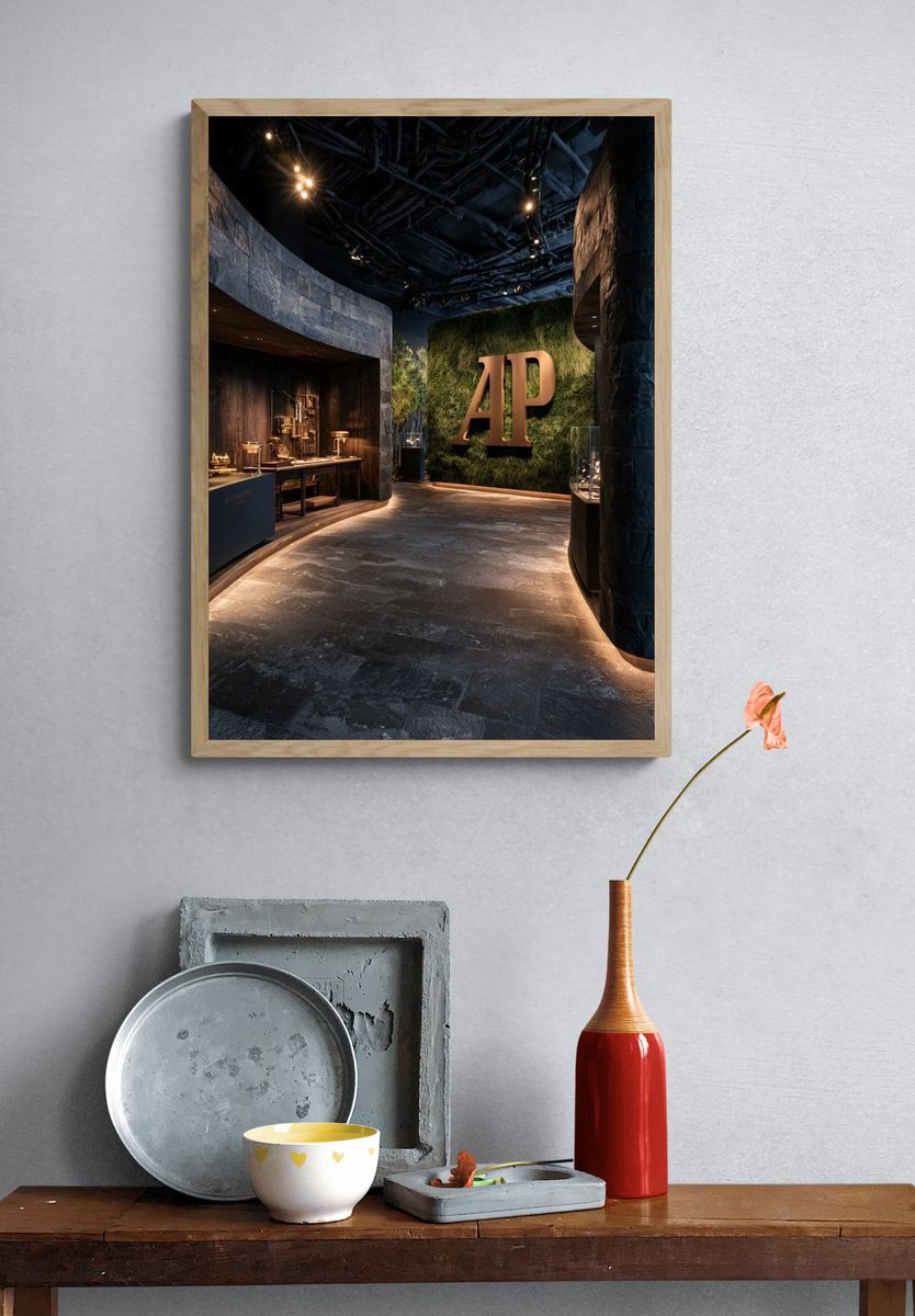 Luxury Interior Lobby Photography Poster. — room view 3