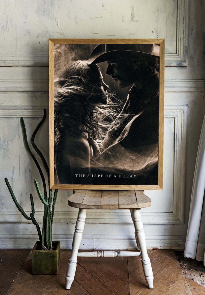 The Shape of a Dream Romantic Poster. — room view 1
