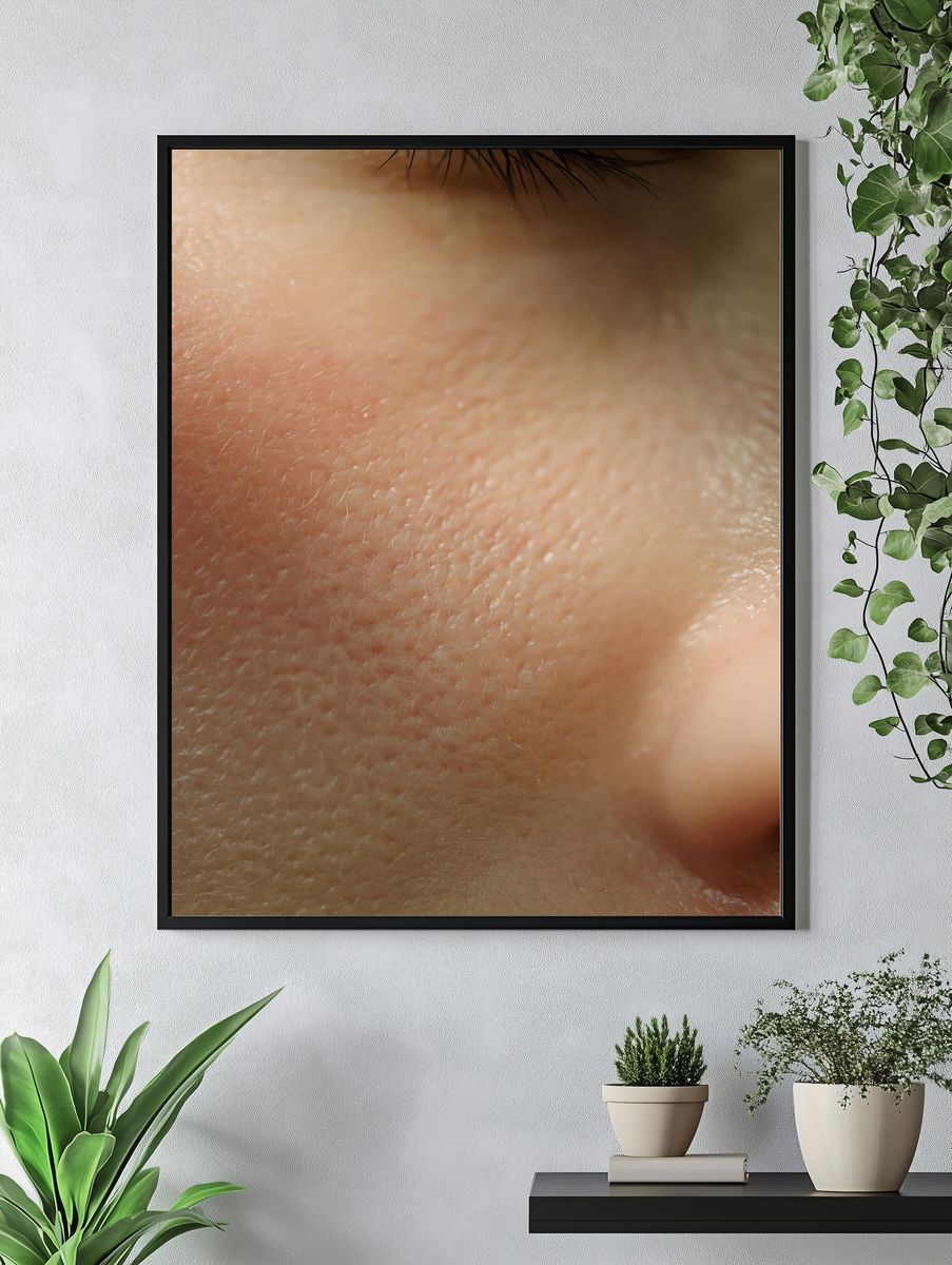 Macro Skin Texture Photography Poster. — room view 4