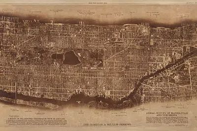 New York City, photographed two. poster print