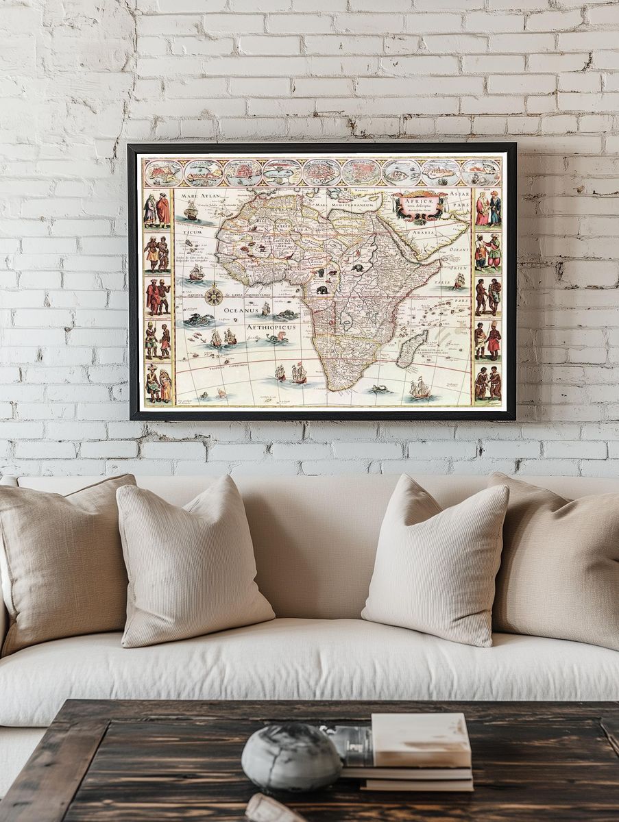 Africæ nova descriptio (1690) Willem. — room view 1