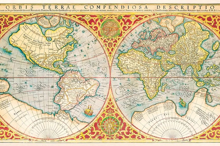 Orbis terrae compendiosa descriptio. poster detail