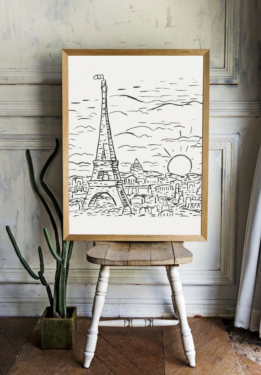 View Eiffel Tower Paris (ca room preview