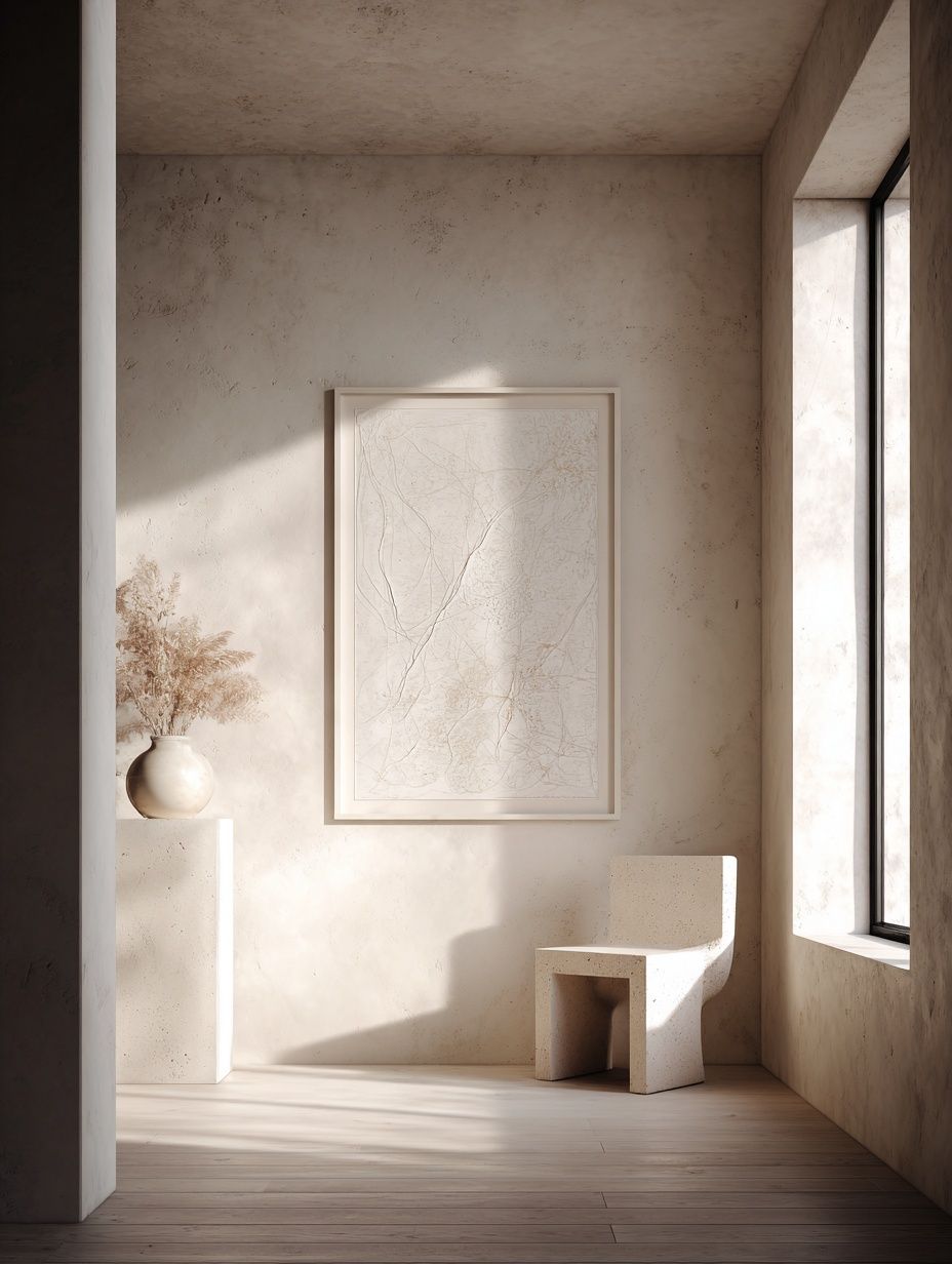 Minimalist Abstract Wall Art Poster. poster — minimalist art