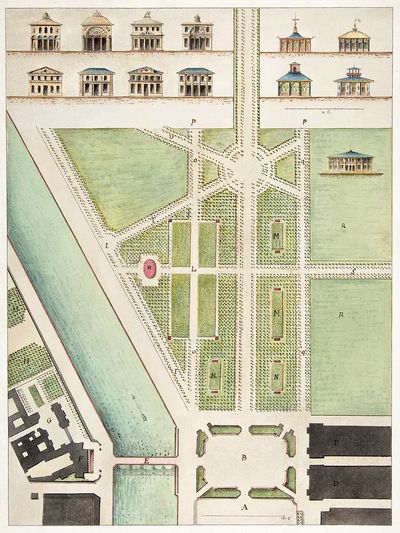 Jardin Public, Champs Elysées Charles. poster