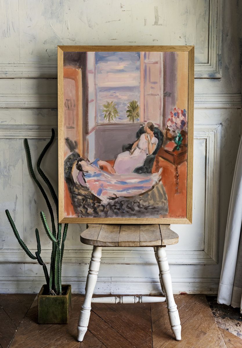 Henri Matisse's Interior Two Figures. room preview