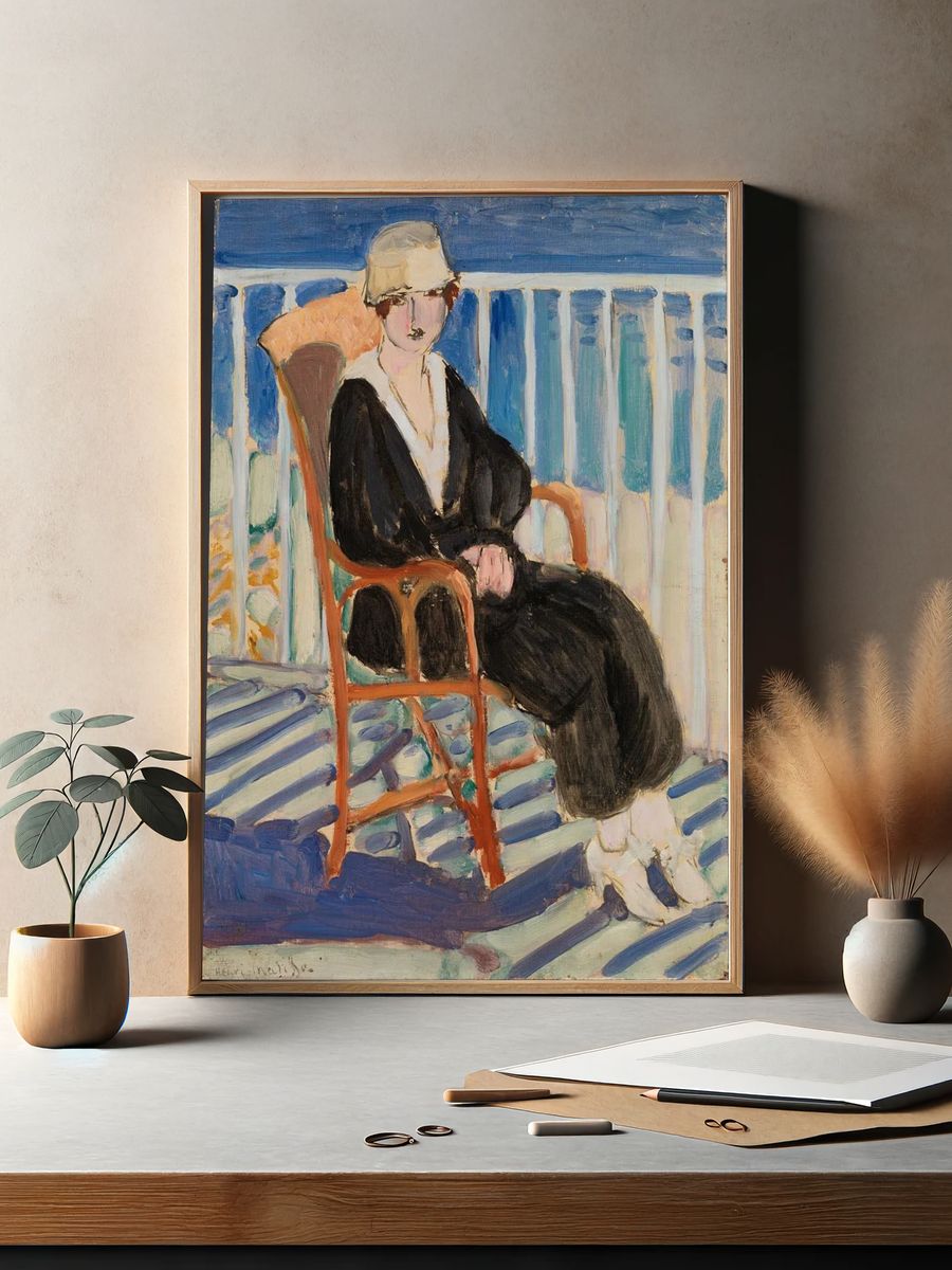 Henri Matisse's Young Girl Balcony. — room view 2