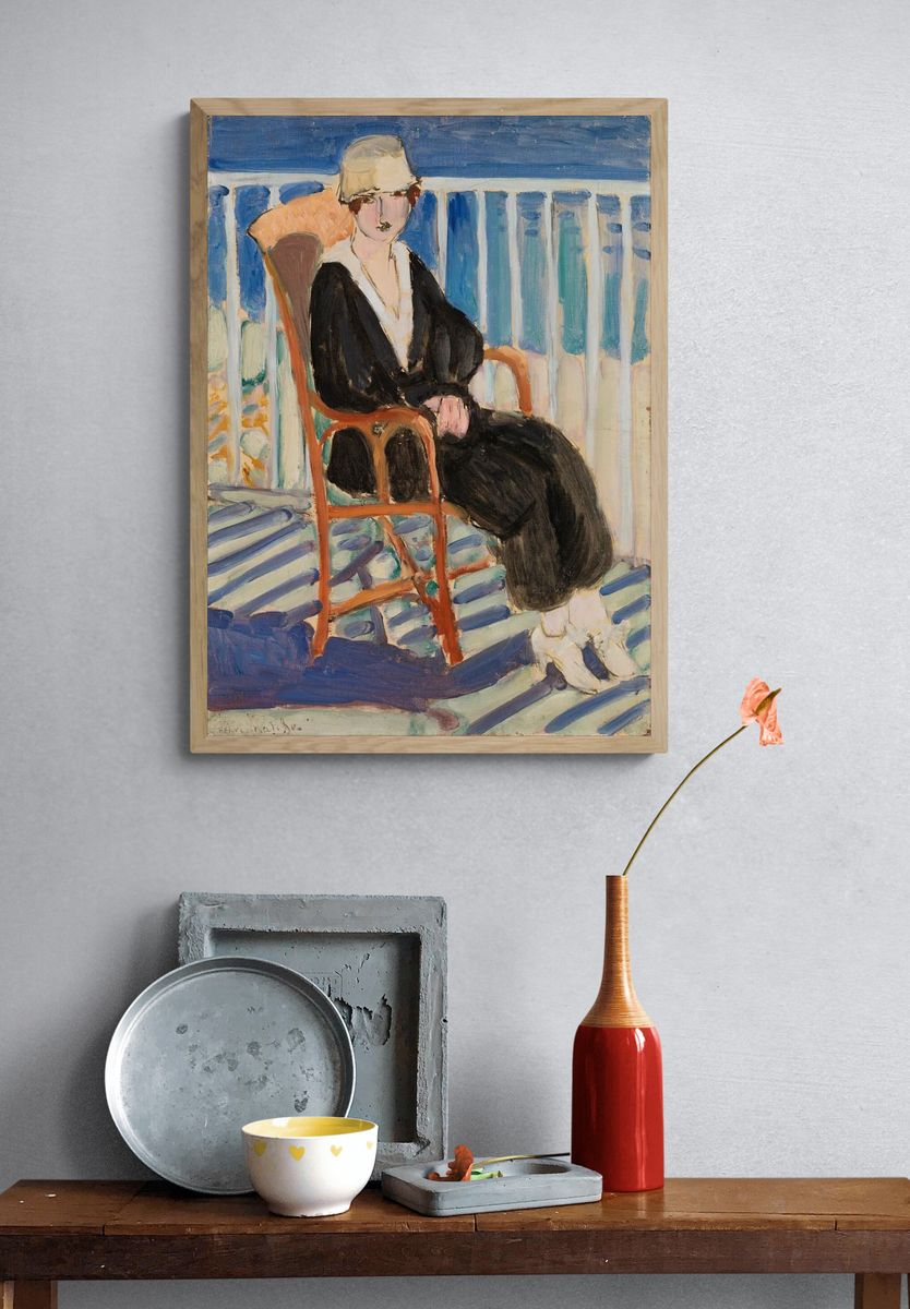 Henri Matisse's Young Girl Balcony. — room view 3