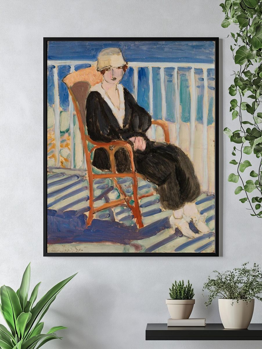 Henri Matisse's Young Girl Balcony. — room view 4