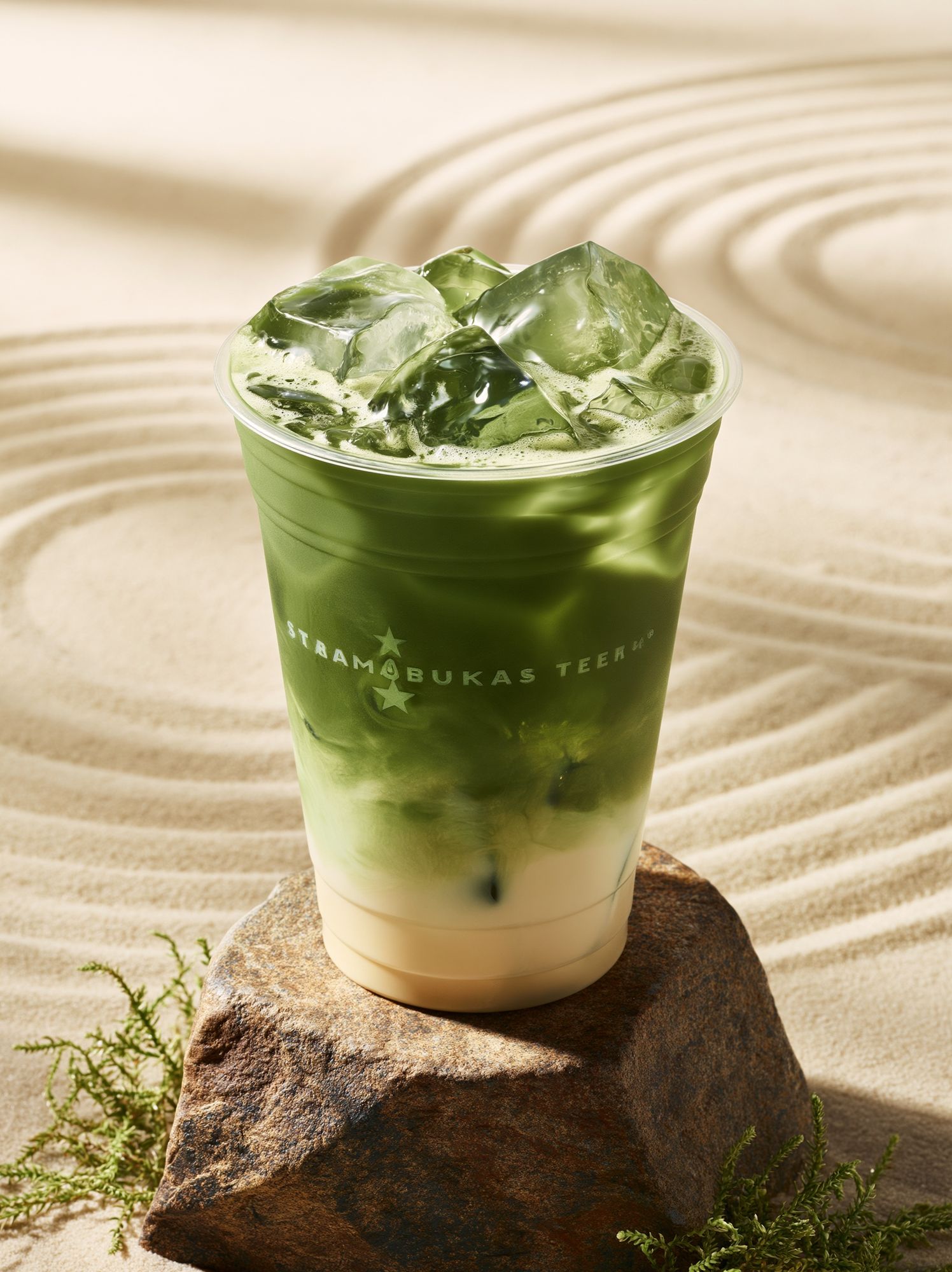 Matcha Iced Drink Photography Poster. poster — photography art