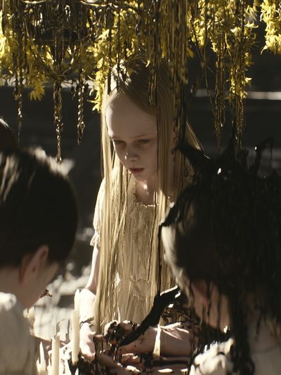 Mysterious Children Portrait Poster. poster