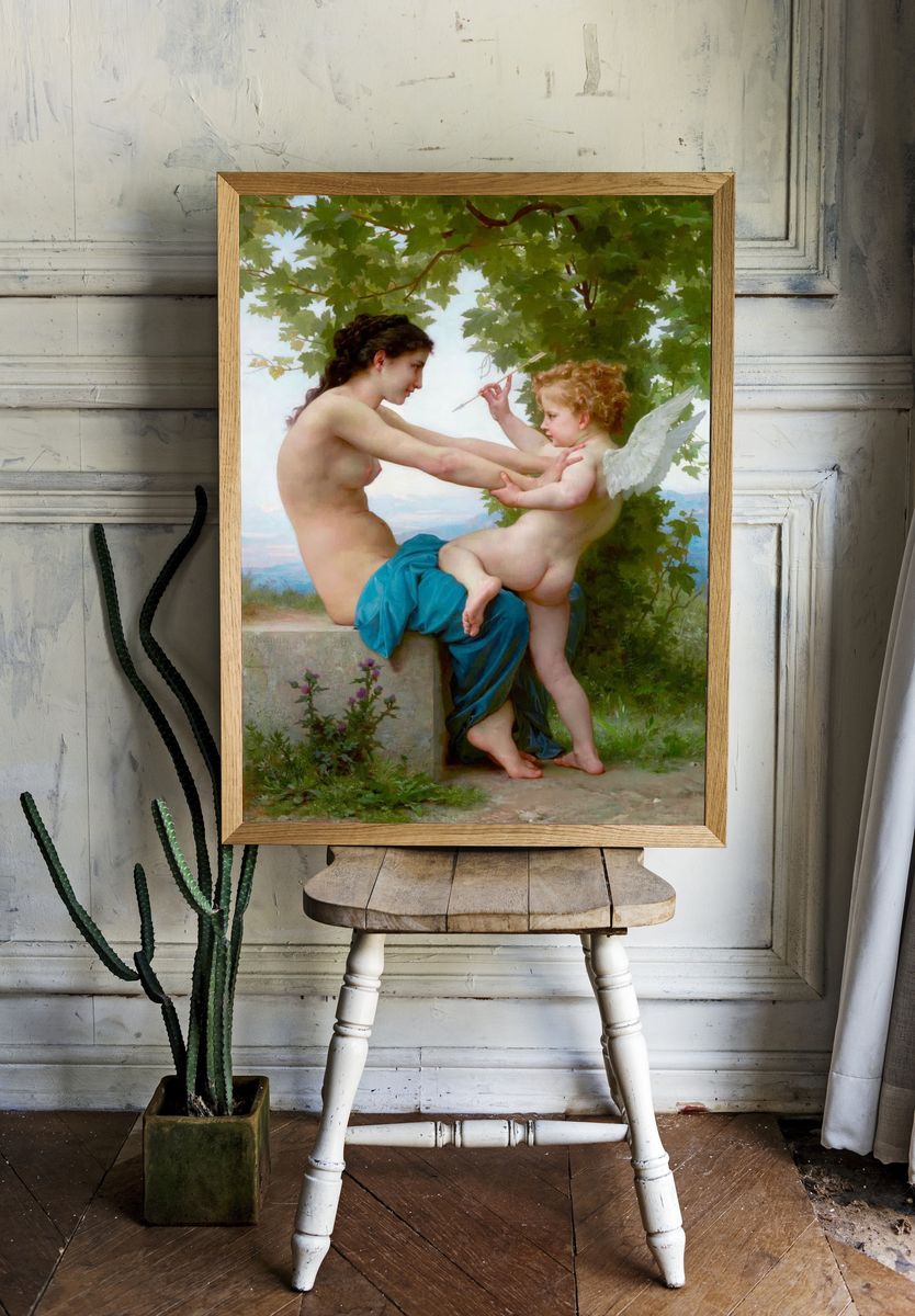 Mother and Child — Fine Art Print room preview