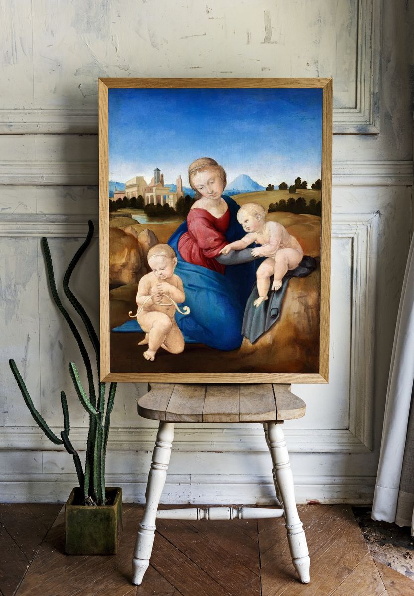 Madonna and Child — Fine Art Print room preview