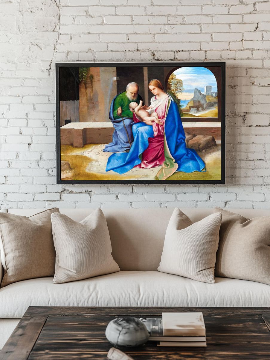 Madonna and Child — Renaissance Print room preview