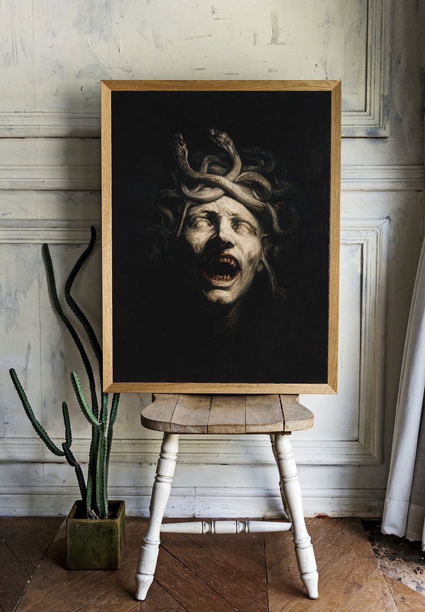 Medusa — Fine Art Print room preview