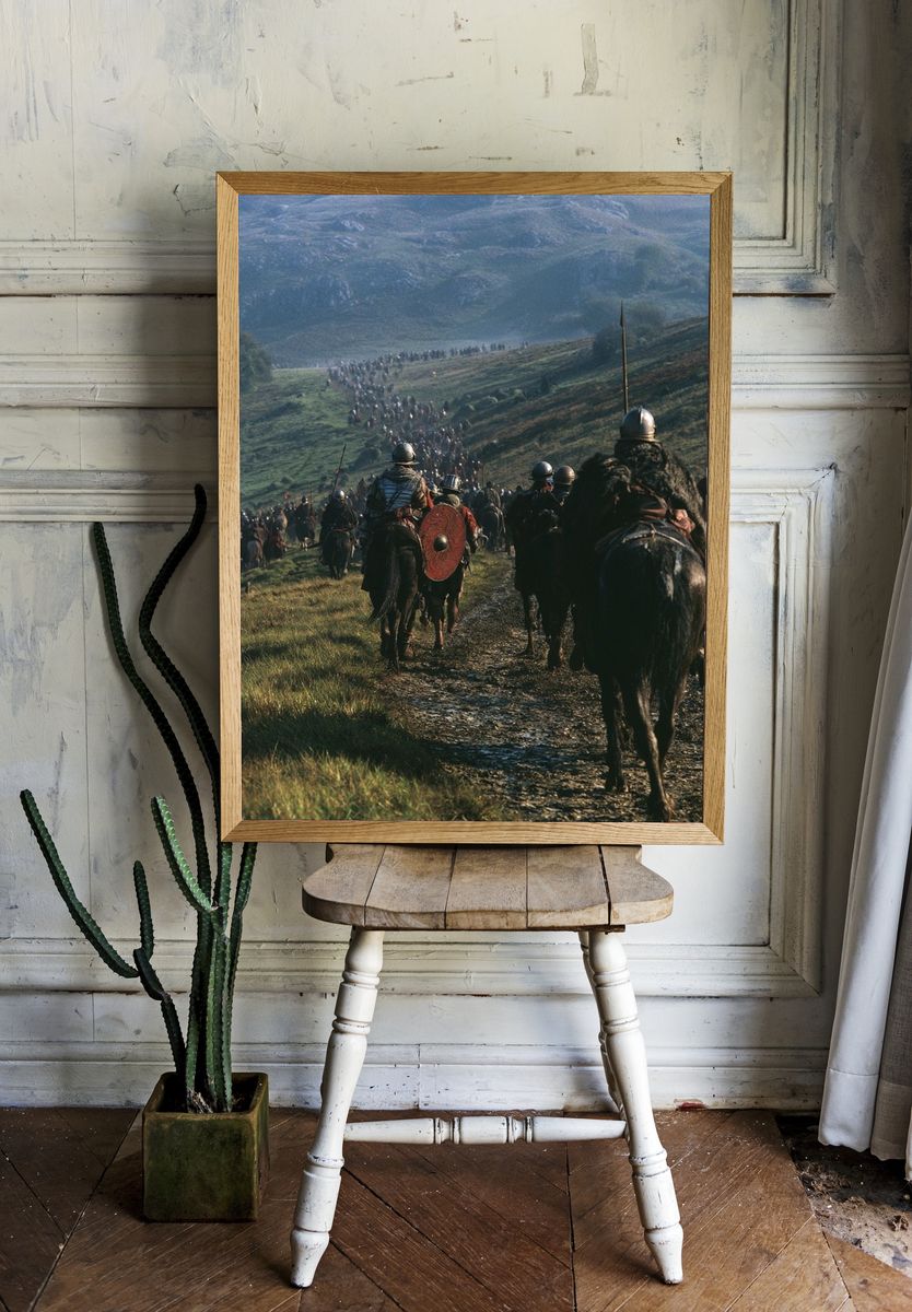 Medieval Cavalry March Poster. room preview