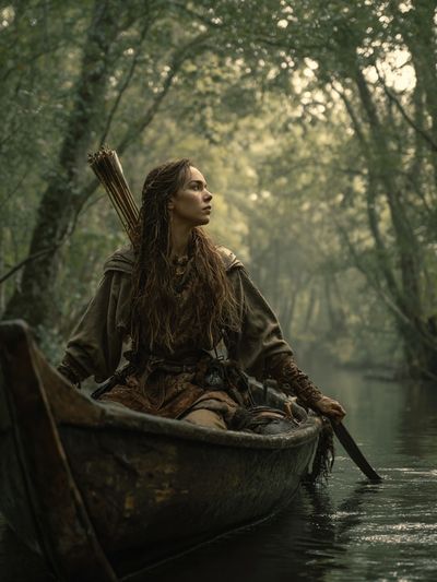 Mystical Forest Explorer — Photography Print. poster print