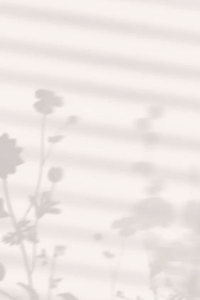 Silhouette Floral — Minimalist Print. poster