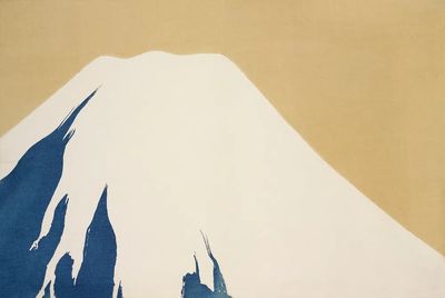 Mount Fuji Momoyogusa–Flowers Hundred Generations. poster print