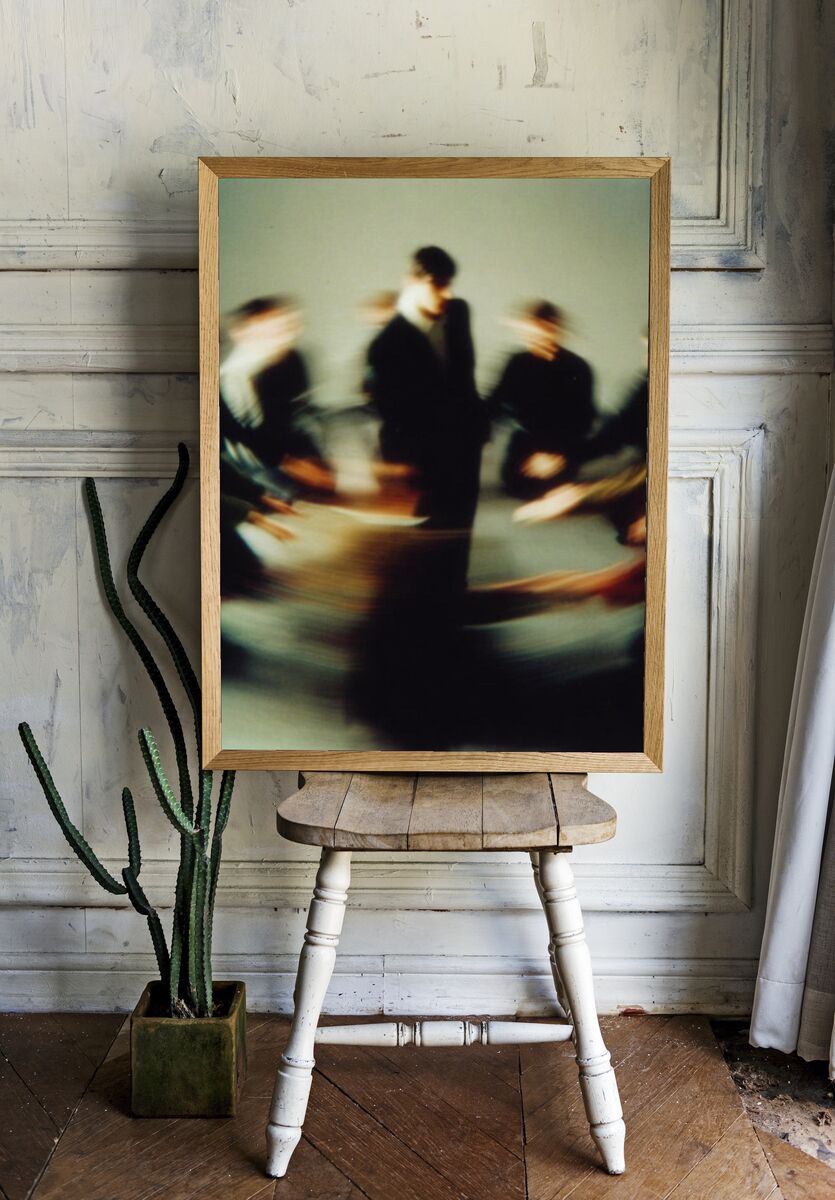 Motion Blur Group Portrait — Fine Art Print room preview