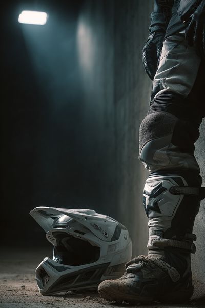 Motocross Gear — Photography Print. poster print