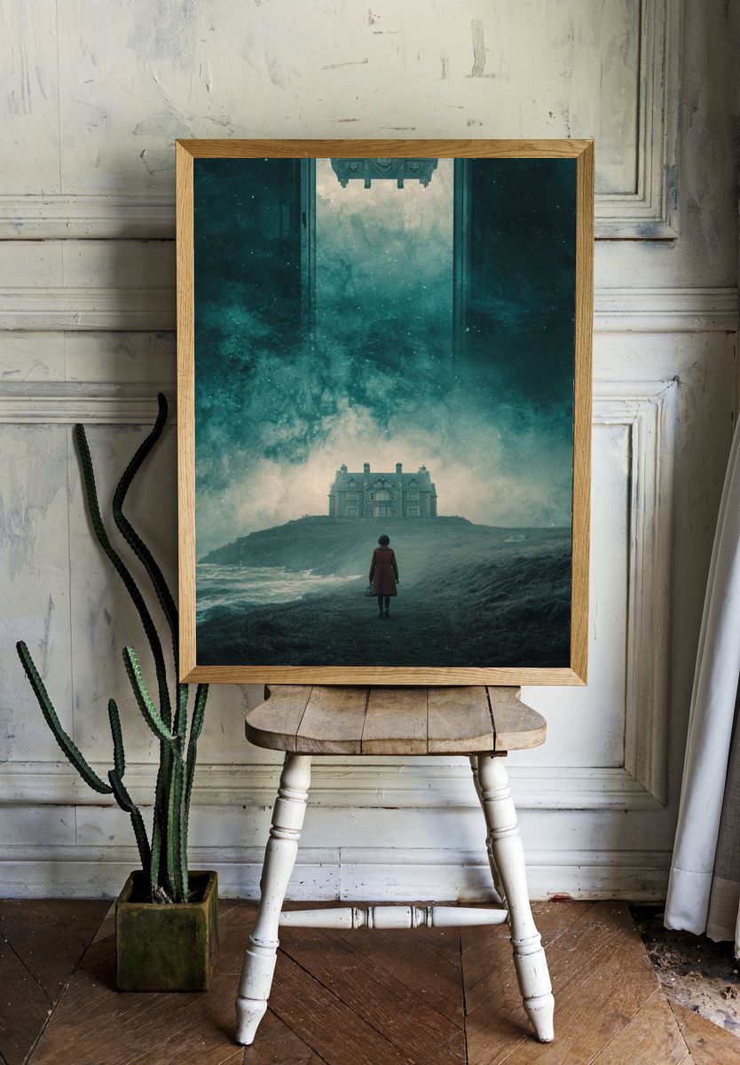 Mysterious House — Surrealism Print room preview