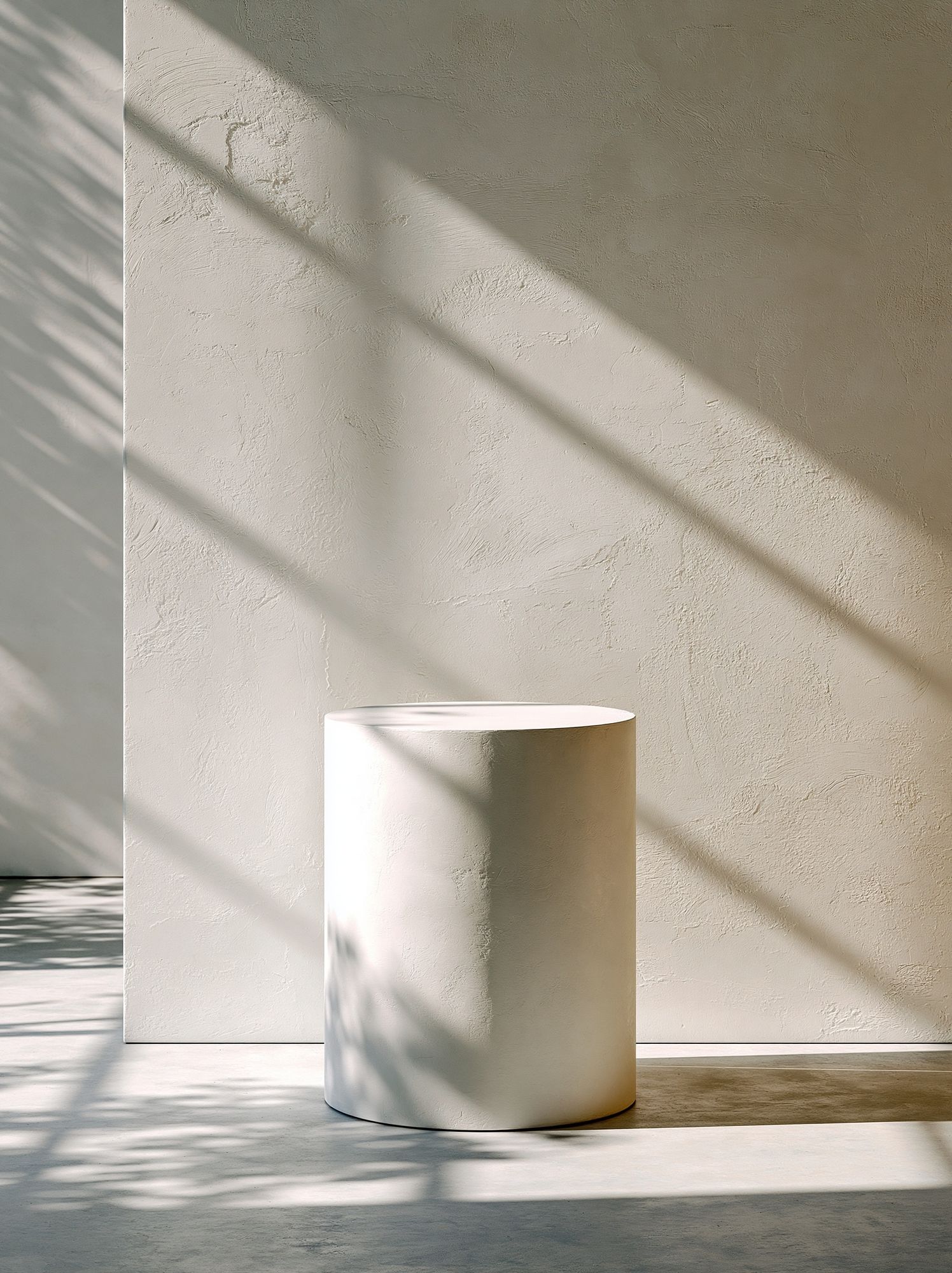Sunlit Minimal Interior Poster. poster — minimalist art