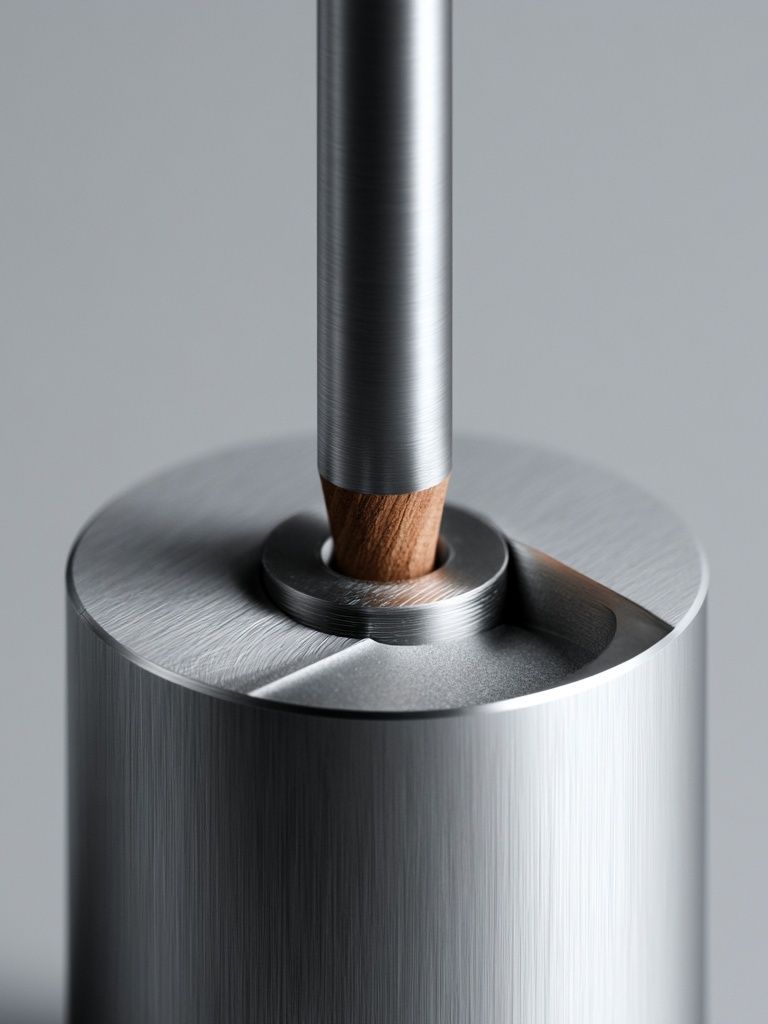 Minimalist Metal Sculpture Print. poster — minimalist art