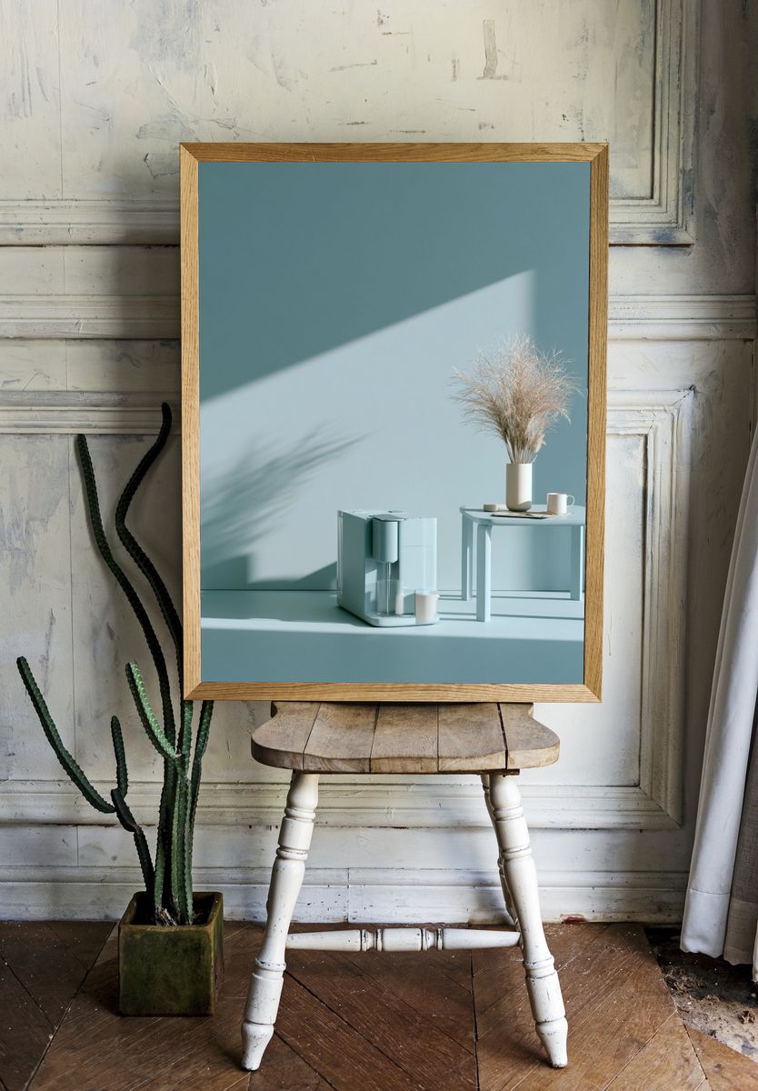 Minimalist Still Life Poster. — room view 1