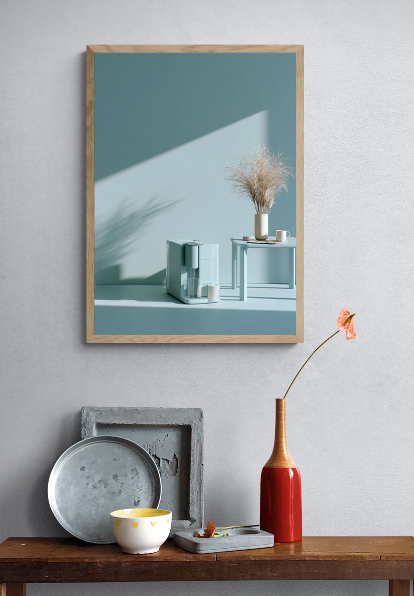 Minimalist Still Life Poster. — room view 3