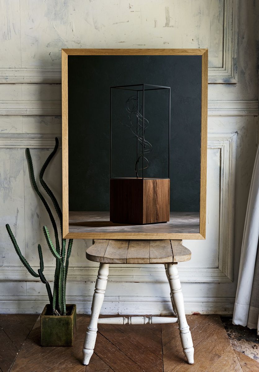 Minimalist Sculpture Display Print. room preview