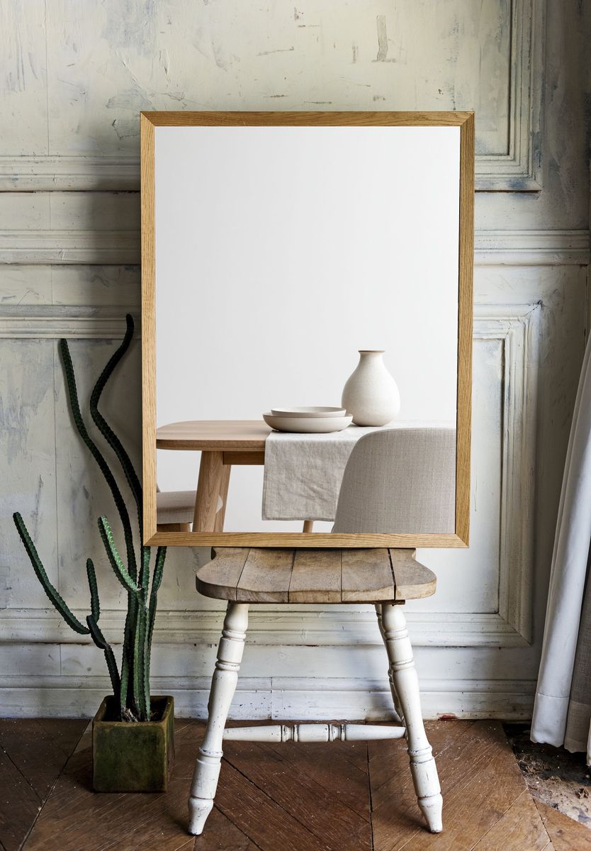Minimalist Dining Table Print. — room view 1