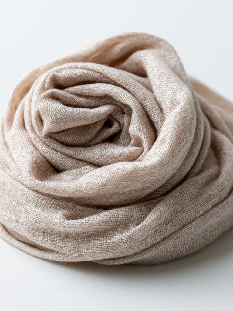 Neutral Linen Texture Poster. poster detail
