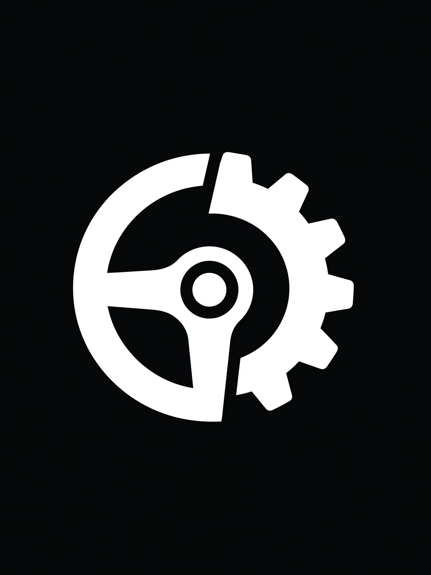 Steering Gear Minimalist Poster. poster — minimalist art