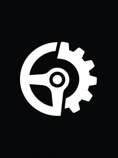 Steering Gear Minimalist Poster. poster