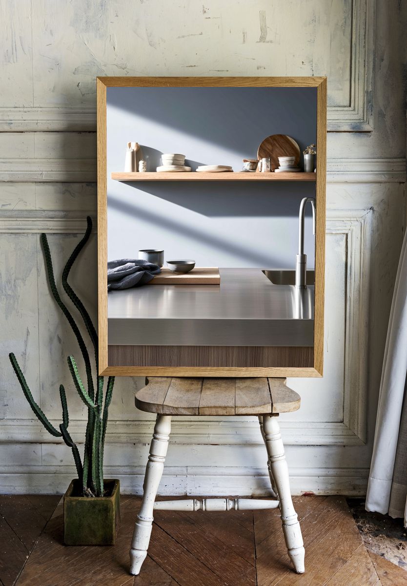 Minimalist Kitchen Interior Print. — room view 1