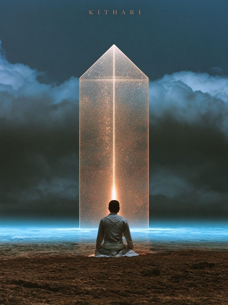Mystic Portal Meditation Print. poster — mindfulness art