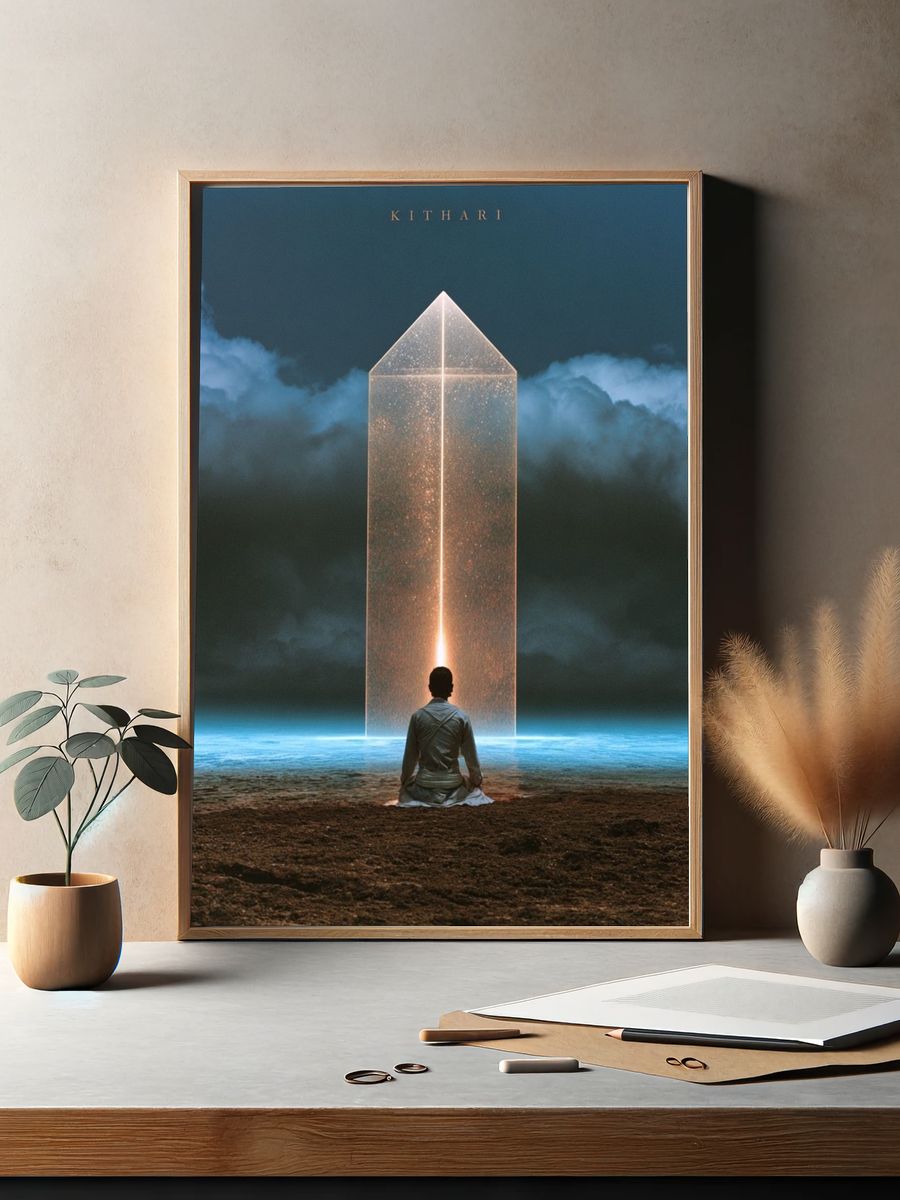 Mystic Portal Meditation Print. — room view 2