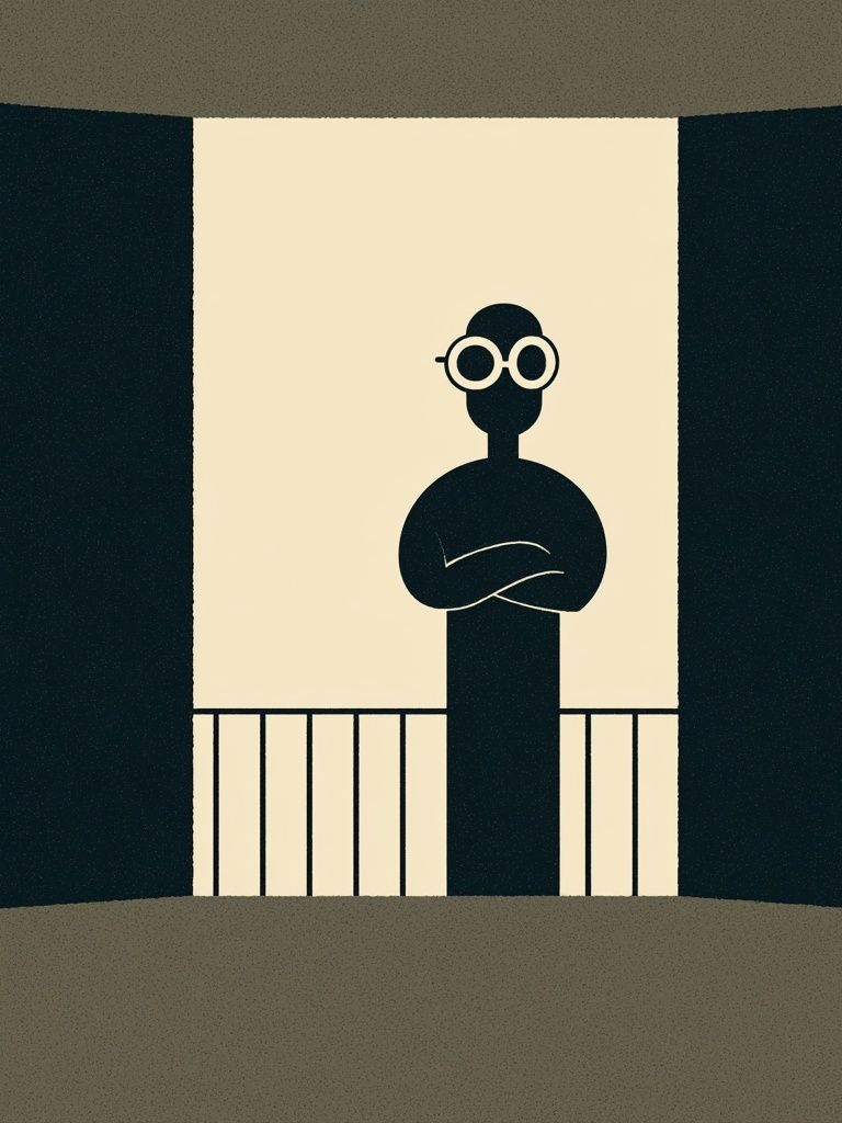Minimalist Figure Poster. poster detail