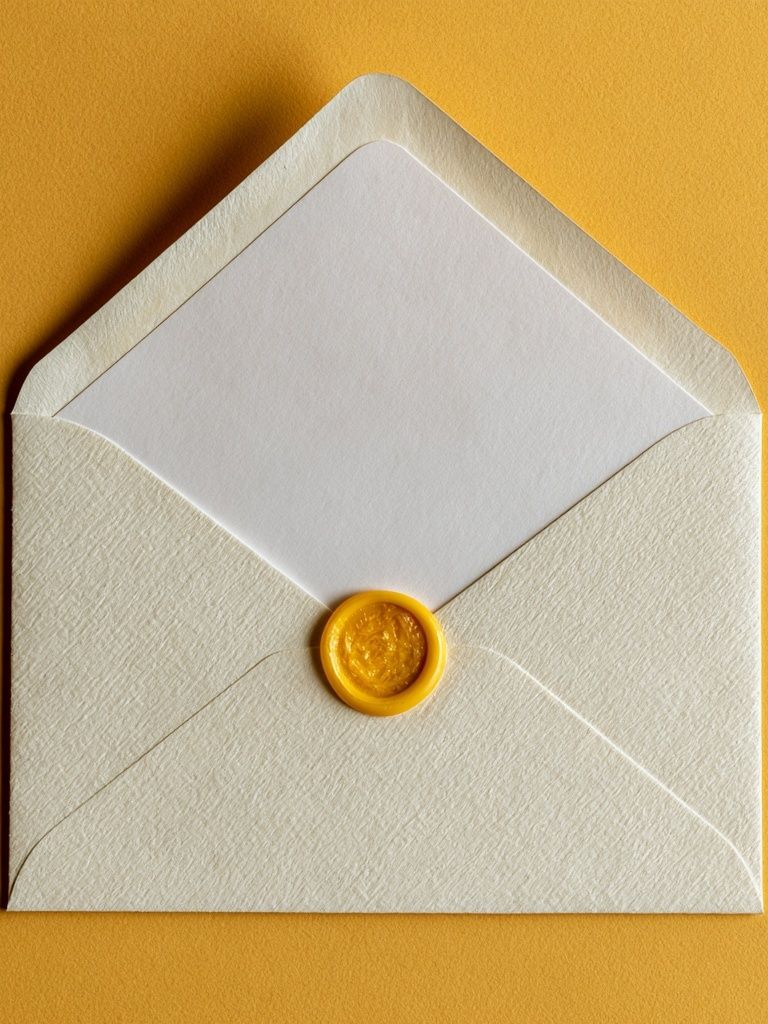Sealed Envelope Minimalist Print. poster detail