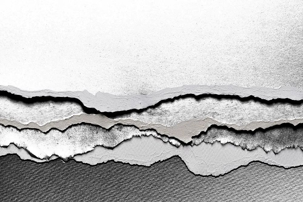 Torn Paper Texture — Minimalist Print. poster detail