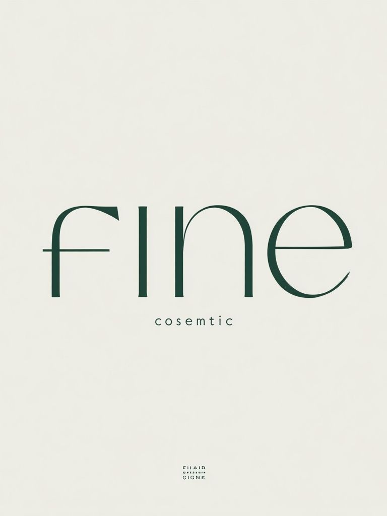 Fine Cosmetic — Minimalist Print. poster detail