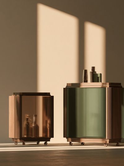 Modern Cabinet Still Life Poster. poster